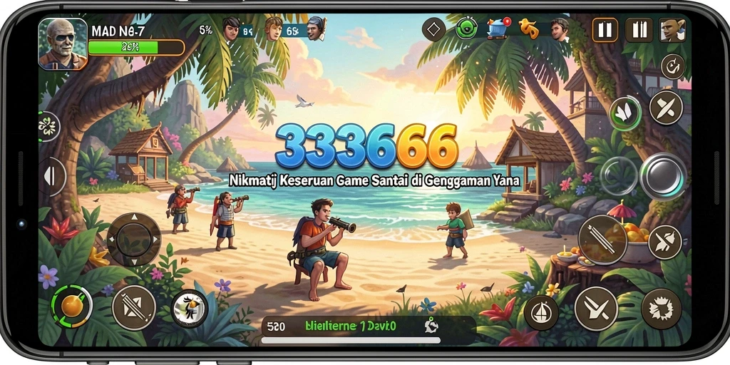 Tampilan gameplay menarik dari 333666 yang penuh tantangan.