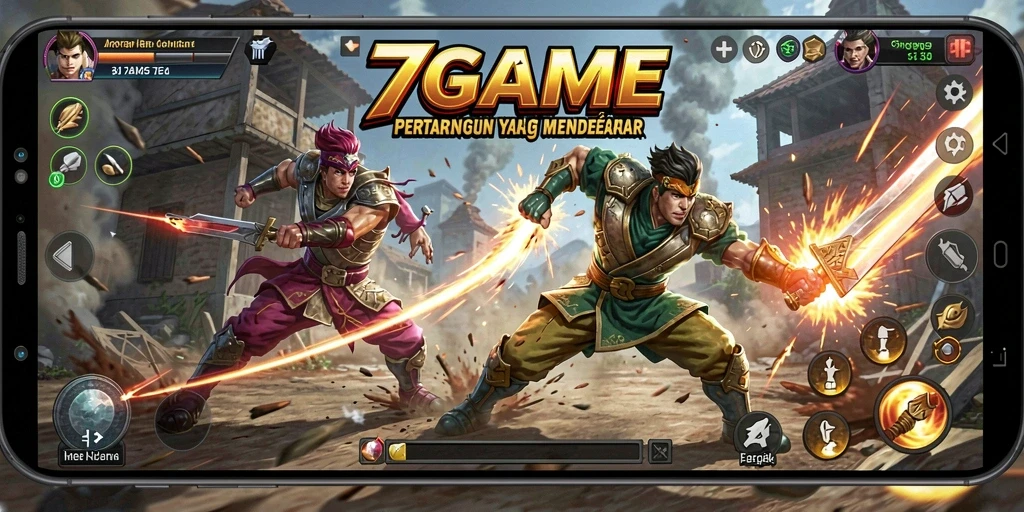 Tampilan gameplay 7GAME yang penuh aksi dan menegangkan.