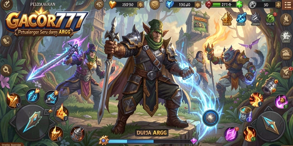 Tampilan gameplay GACOR777 yang menarik dan penuh aksi.