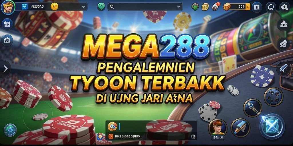 Gameplay Tycoon yang menantang dan mengasyikkan di MEGA288.