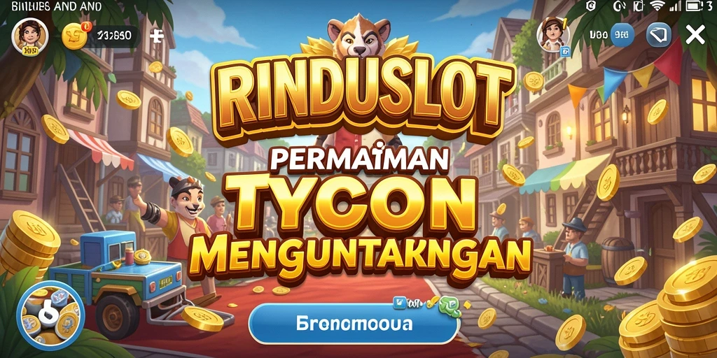 Tampilan gameplay RINDUSLOT yang menarik dan penuh warna.