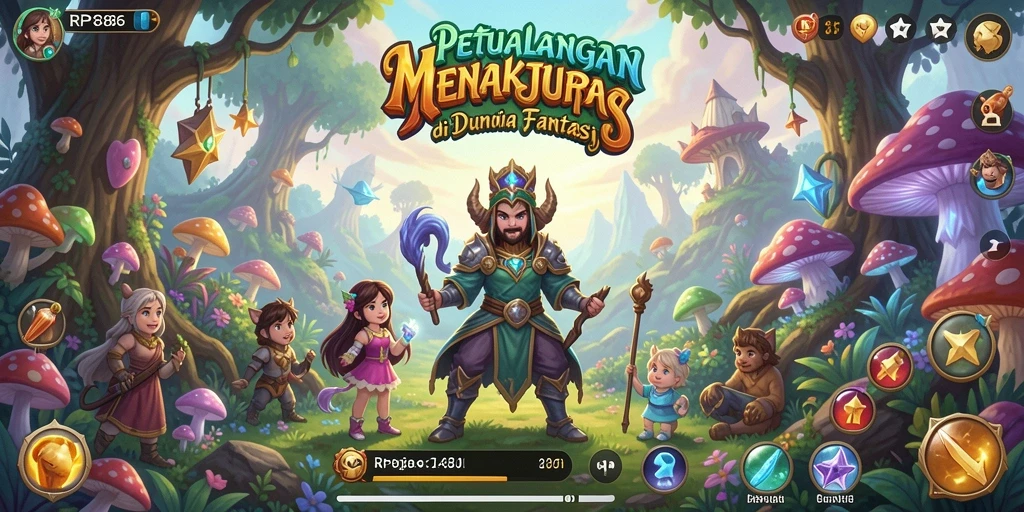 Menampilkan gameplay menakjubkan dalam petualangan seru di RP886.